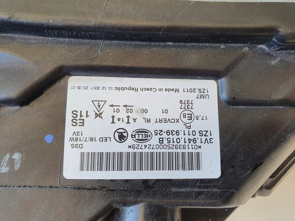 Frontscheinwerfer Skoda Superb III 3V11941015B Links Scheinwerfer Headlight