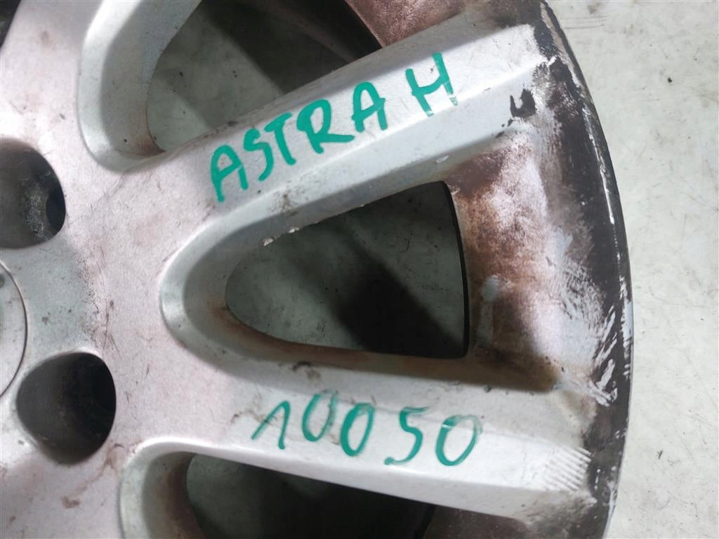 4x Alufelge 16 Zoll 6.5" 4x100 37ET Matt Silber Opel Astra H Zafira B Rim Wheel FEL3218625130ix