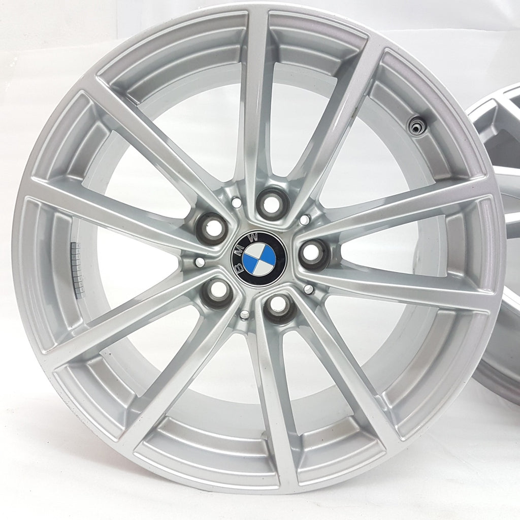1x Alufelge 17 Zoll 7.5" 5x112 30ET Glanz Silber 6883520 BMW G20 Rim Wheel FEL5965705477oh