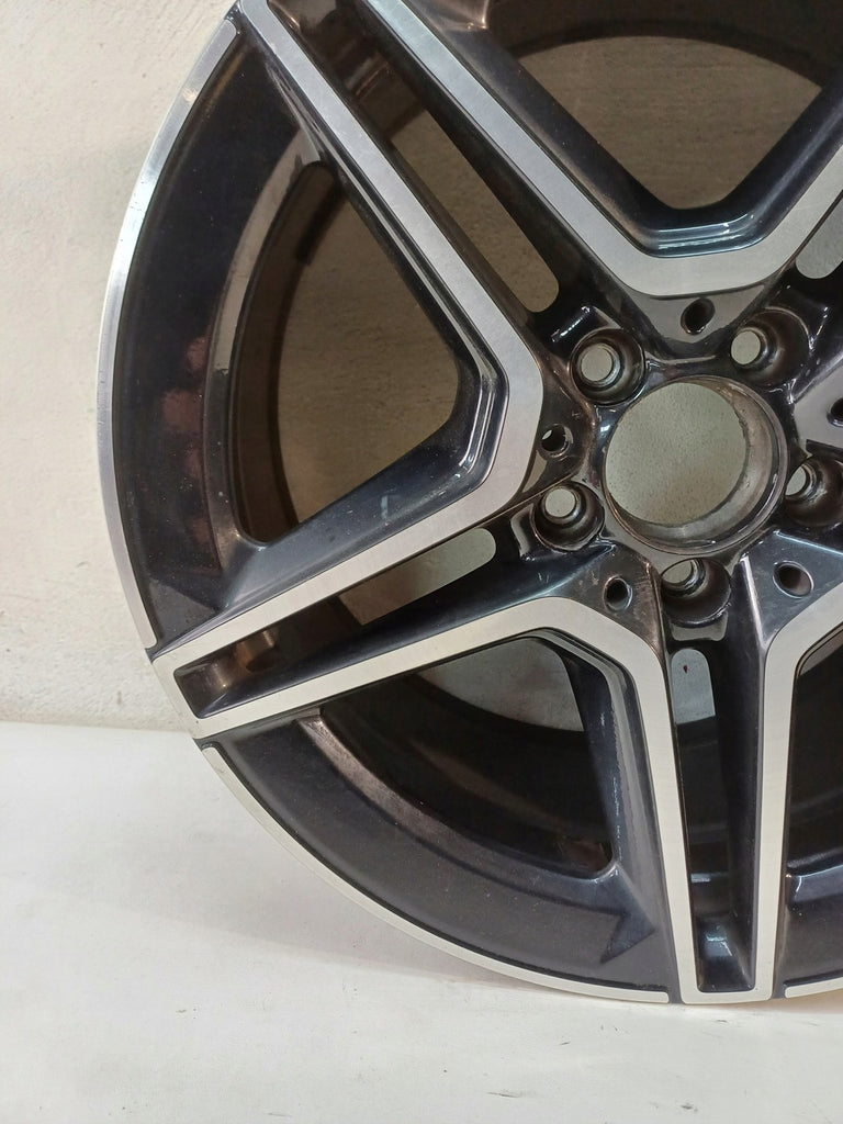 1x Alufelge 18 Zoll 8.5" 5x112 49ET A2054019600 Mercedes-Benz W205 Rim Wheel
