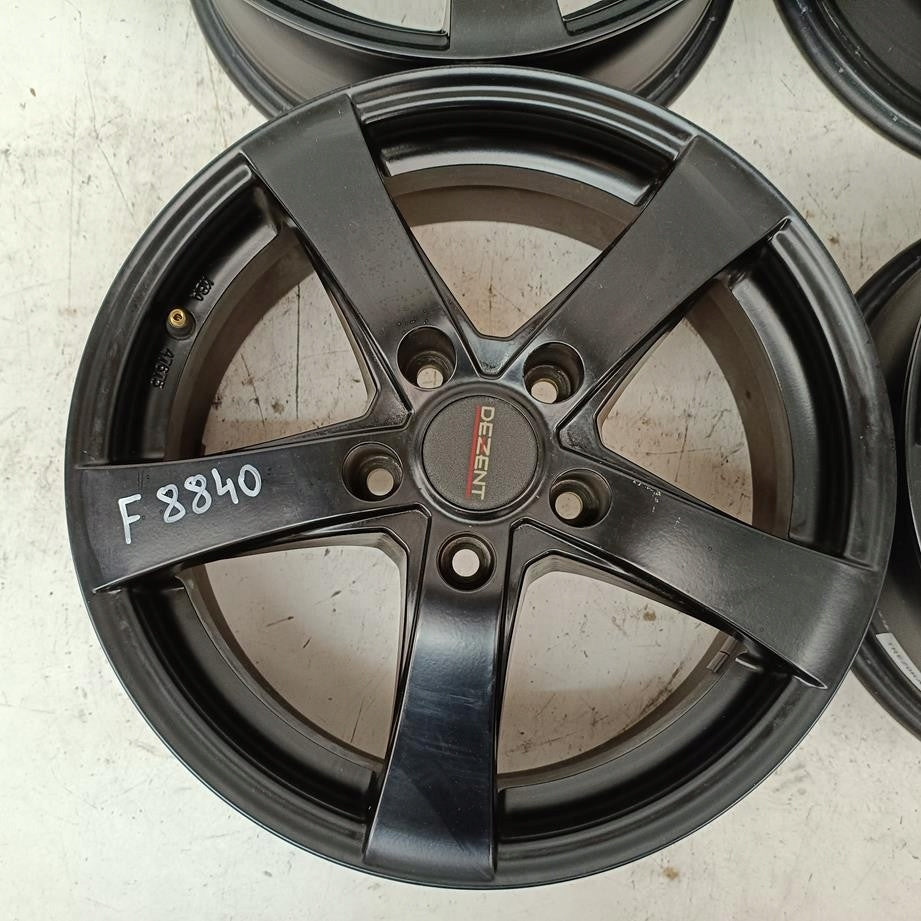 4x Alufelge 16 Zoll 6.5" 5x114.3 48ET Schwarz Hyundai I Rim Wheel FEL8981844994wr
