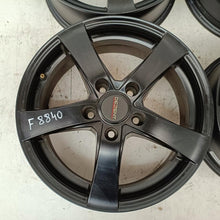 Laden Sie das Bild in den Galerie-Viewer, 4x Alufelge 16 Zoll 6.5" 5x114.3 48ET Schwarz Hyundai I Rim Wheel FEL8981844994wr