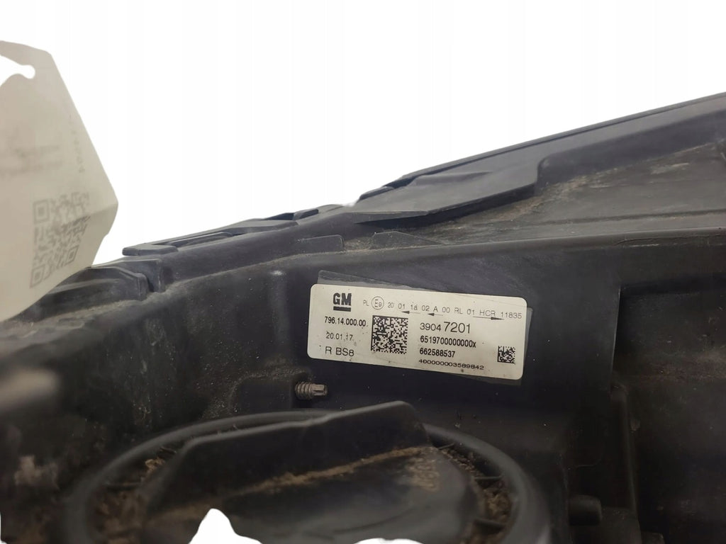 Frontscheinwerfer Opel Astra K 39047201 Rechts Scheinwerfer Headlight SCH1578686054le
