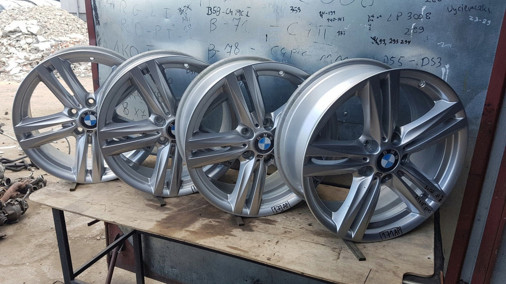 1x Alufelge 18 Zoll 7.5" 5x120 45ET Glanz Silber 7845852 BMW 1 F20 Rim Wheel FEL9562190623ov