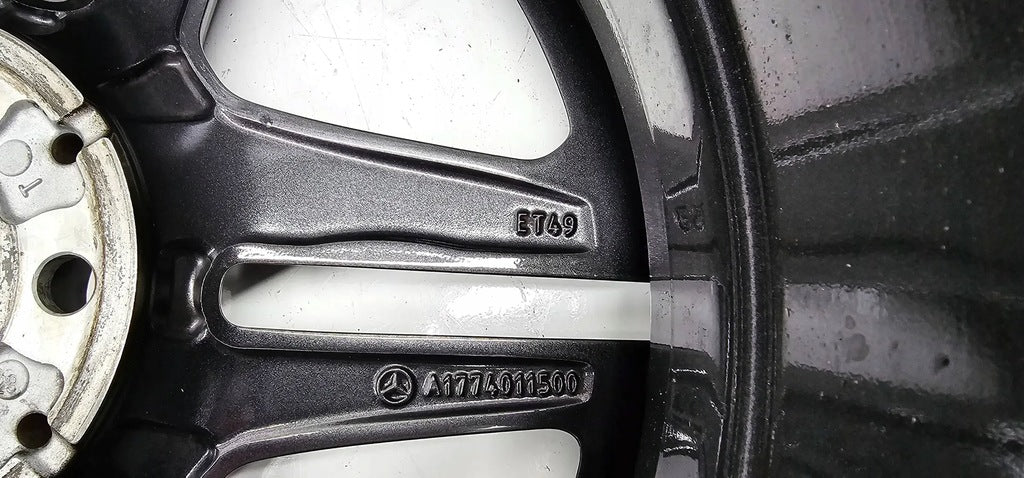 1x Alufelge 18 Zoll 7.5" 5x112 49ET A1774011500 Mercedes-Benz W177 Rim Wheel FEL3245394925zf
