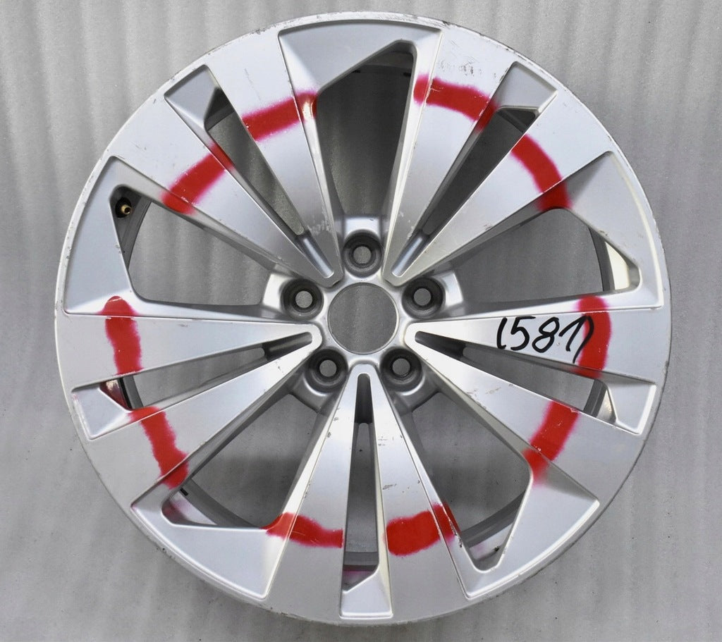 1x Alufelge 19 Zoll 8.5" 5x112 20ET Glanz Silber 4M8601025 Audi Q8 4mn Rim Wheel FEL2746560061le