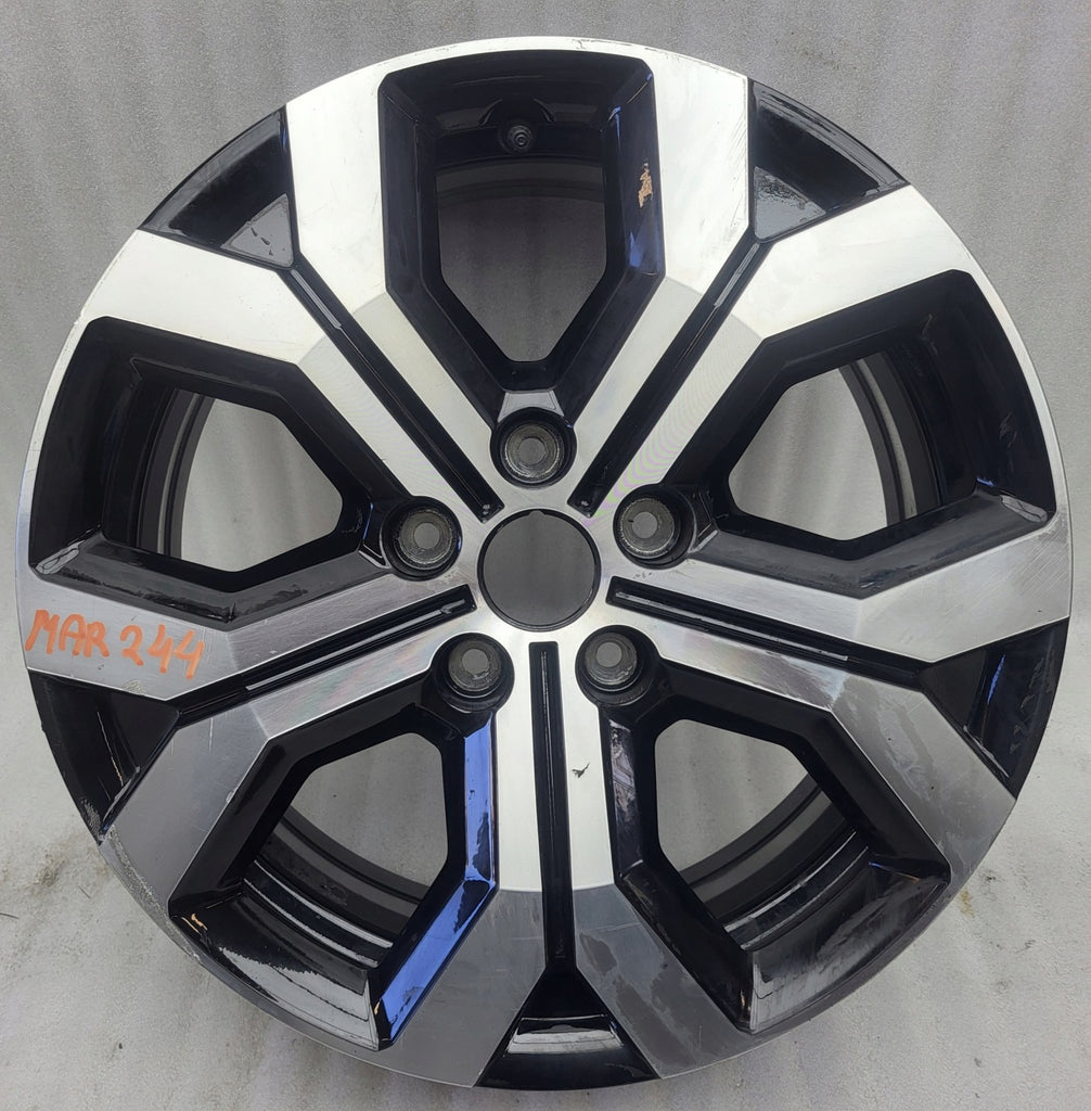1x Alufelge 17 Zoll 6.5" 5x114.3 32ET Glanz Schwarz 403000581R Dacia Duster FEL6523738543sv