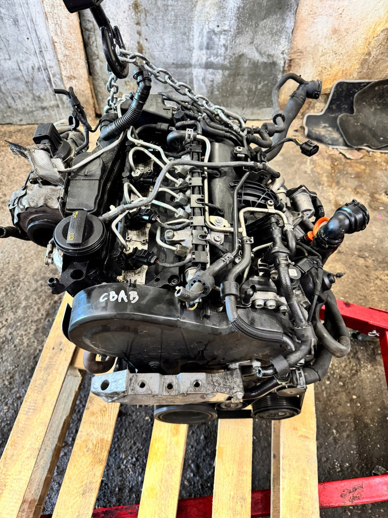 Motor VW Tiguan CBAB 2.0 TDI 140PS 103kW 180TKm 2009 Diesel Engine Komplett