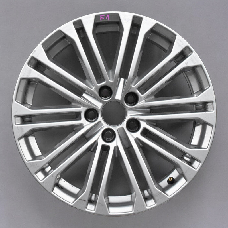 1x Alufelge 18 Zoll 8.0" 5x112 31ET Glanz Silber 8W0601025EE Audi A5 Rim Wheel