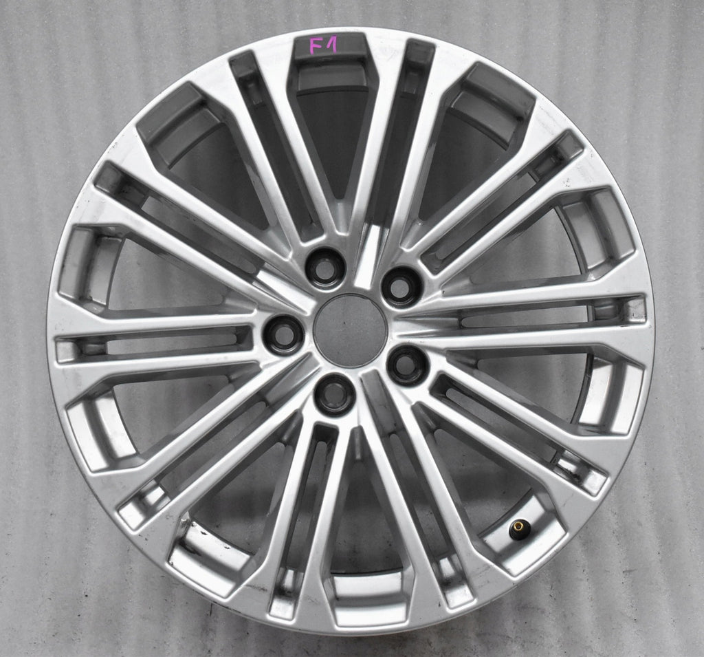 1x Alufelge 18 Zoll 8.0" 5x112 31ET Glanz Silber 8W0601025EE Audi A5 Rim Wheel