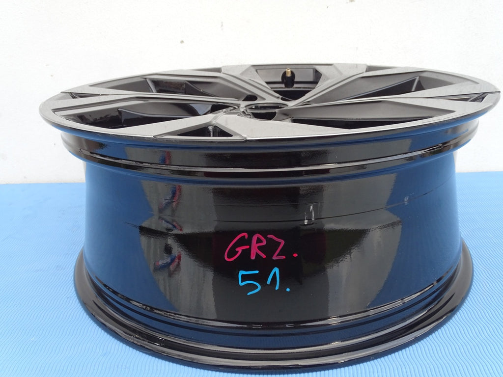 1x Alufelge 20 Zoll 8.0" 5x114.3 40ET Glanz Schwarz 403001493R Alpine I Talisman FEL9403189758ct
