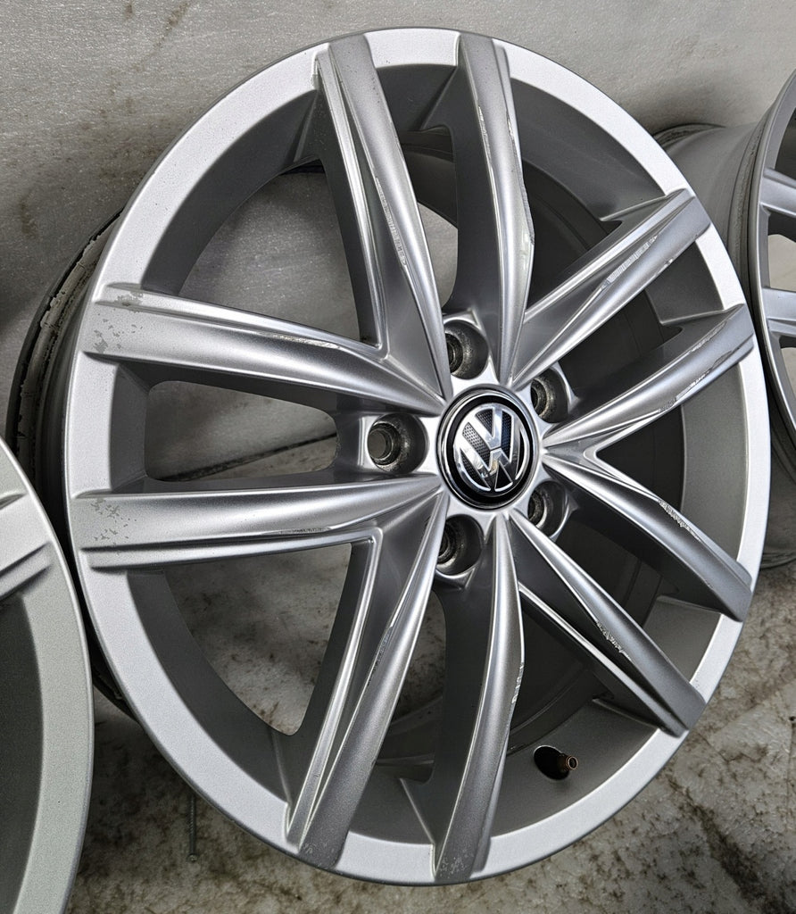 4x Alufelge 16 Zoll 6.5" 5x112 46ET 5G0601025CS VW Passat Golf VII Beetle Sharan FEL2739825532sl