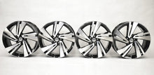 Load image into Gallery viewer, 4x Alufelge 18 Zoll 7.0&quot; 5x100 39ET Glanz Schwarz 2GM601025 VW T-Cross Rim Wheel