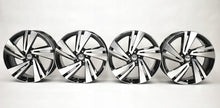 Laden Sie das Bild in den Galerie-Viewer, 4x Alufelge 18 Zoll 7.0" 5x100 39ET Glanz Schwarz 2GM601025 VW T-Cross Rim Wheel FEL4421429375sk