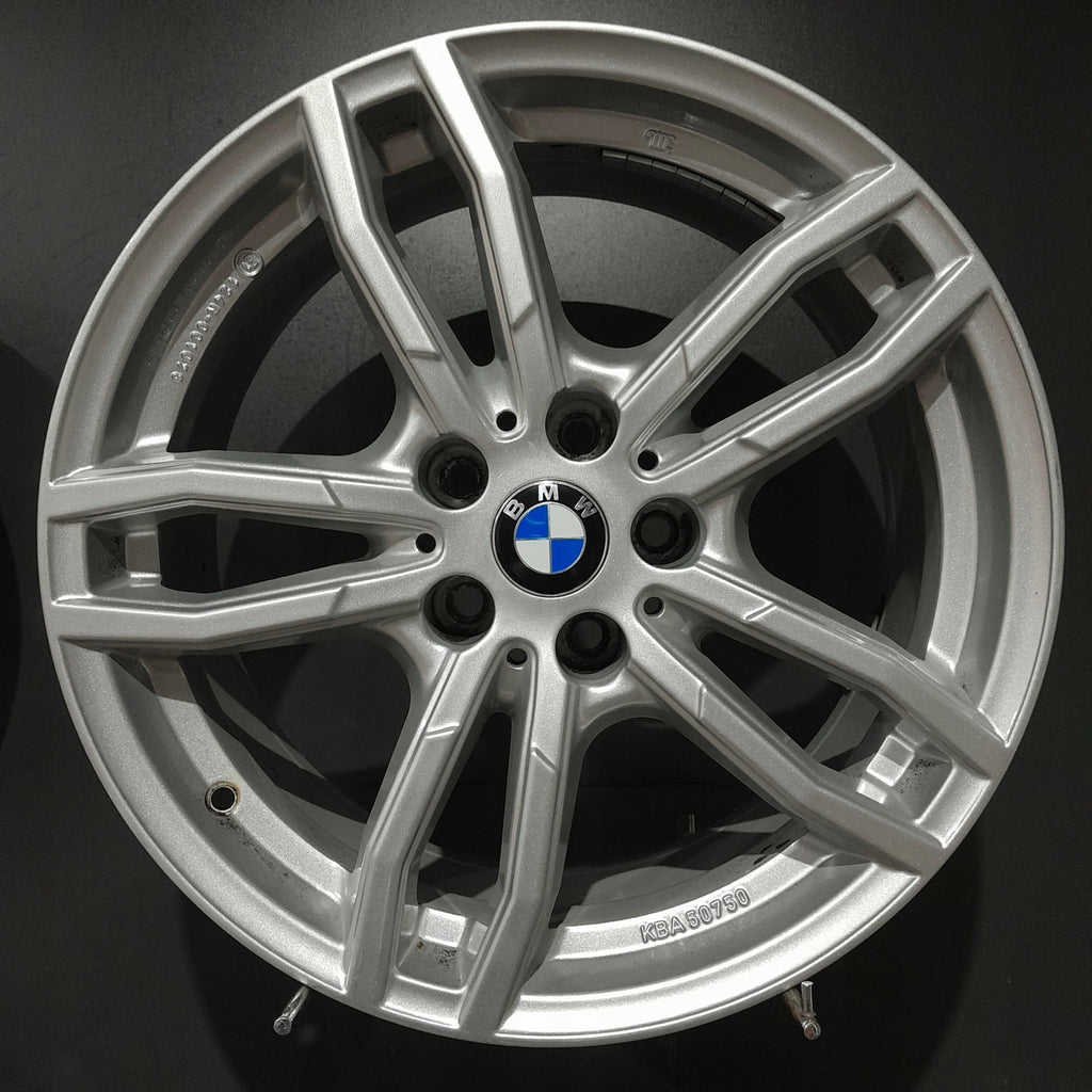 4x Alufelge 17 Zoll 7.5" 5x112 27ET Glanz Silber BMW 3 G21 G20 Rim Wheel FEL8040642794xb