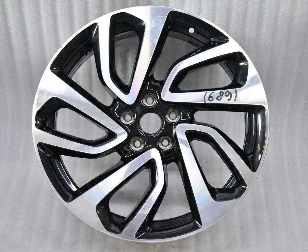 1x Alufelge 19 Zoll 7.5" 5x108 42ET YP00064680 PS081 Opel Grandland X Rim Wheel