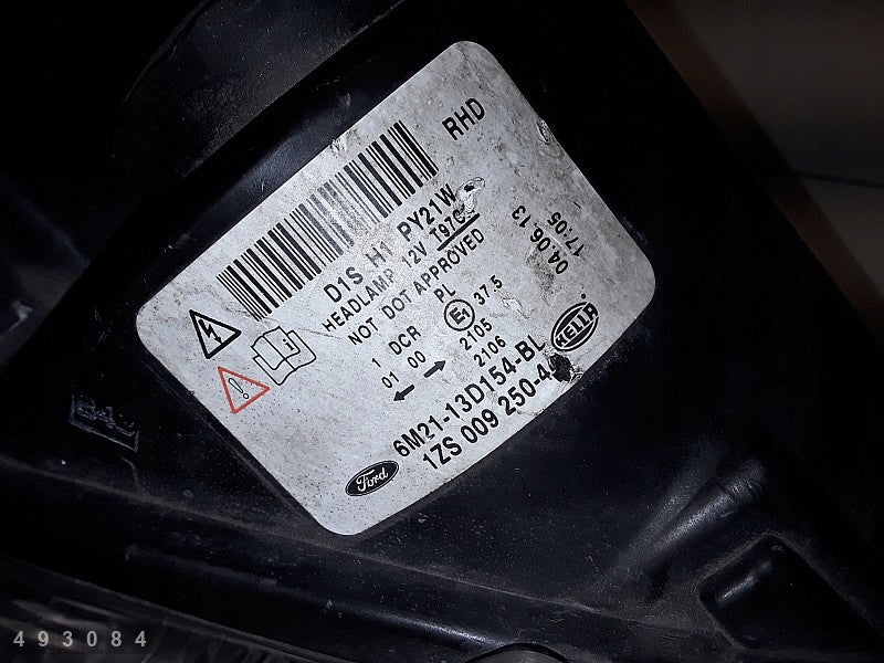 Frontscheinwerfer Ford S-Max 6M2113D154BL Rechts Scheinwerfer Headlight SCH3512909862ve