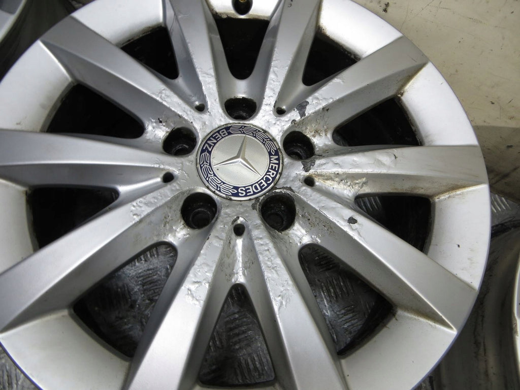 4x Alufelge 16 Zoll 6.5" 5x112 A2464010202 Mercedes-Benz W246 Rim Wheel FEL6170467273aa