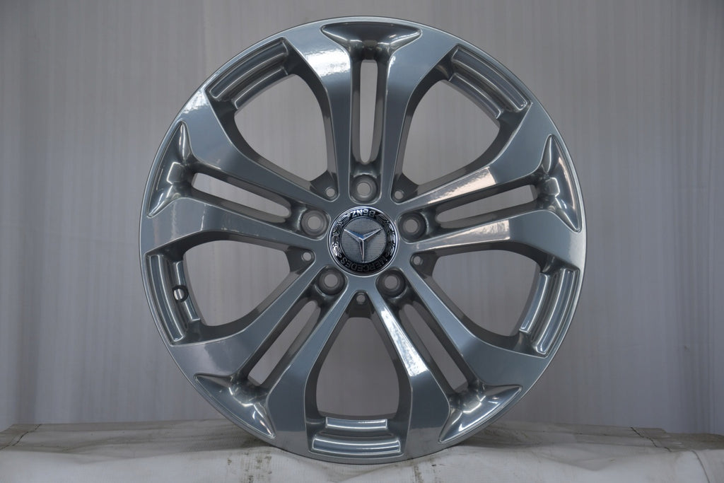 4x Alufelge 17 Zoll 7.5" 5x112 36ET Glanz A2534010600 Mercedes-Benz Glc FEL3423785898am