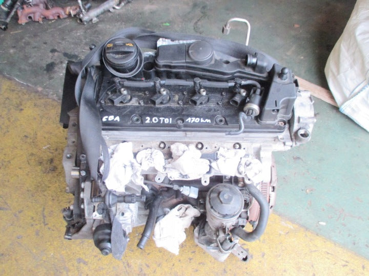 Motor Audi A3 CBA 2.0 TDI 170PS 211TKm Diesel Engine Unkomplett MOT8244573726lw