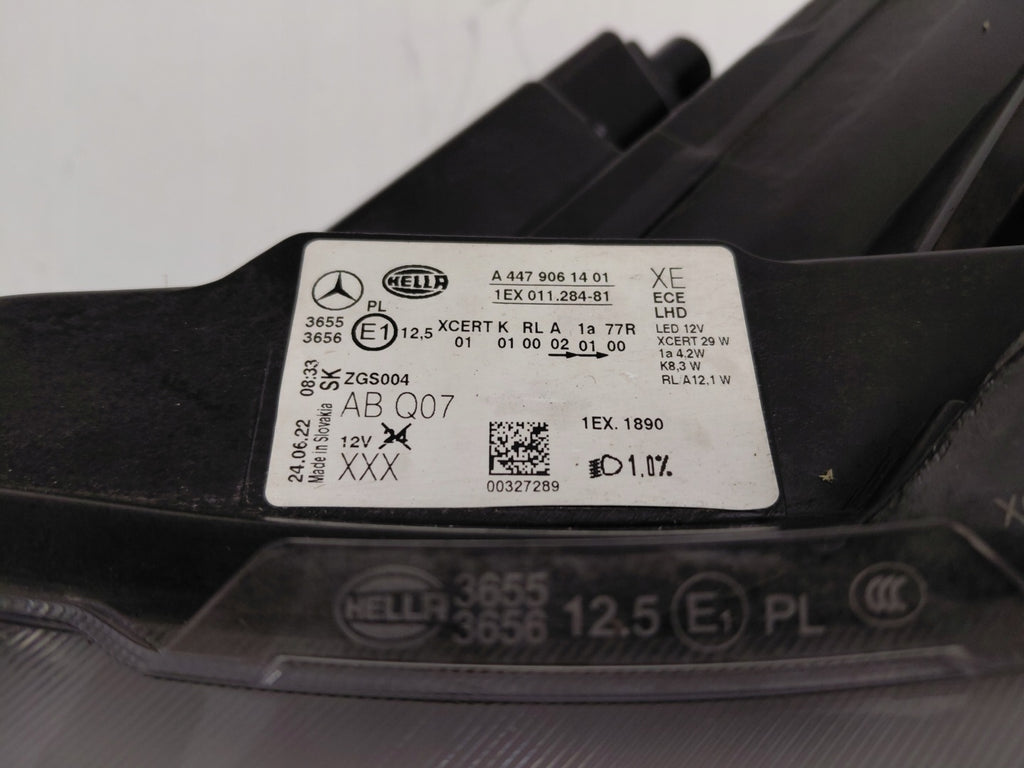 Frontscheinwerfer Mercedes-Benz W447 A4479061401 Full LED Links Headlight SCH8852201671ad