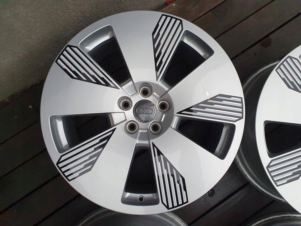 4x Alufelge 19 Zoll 8.0" 5x112 34ET Glanz Silber 4KE601025 Audi E-Tron Rim Wheel FEL7084769914wr