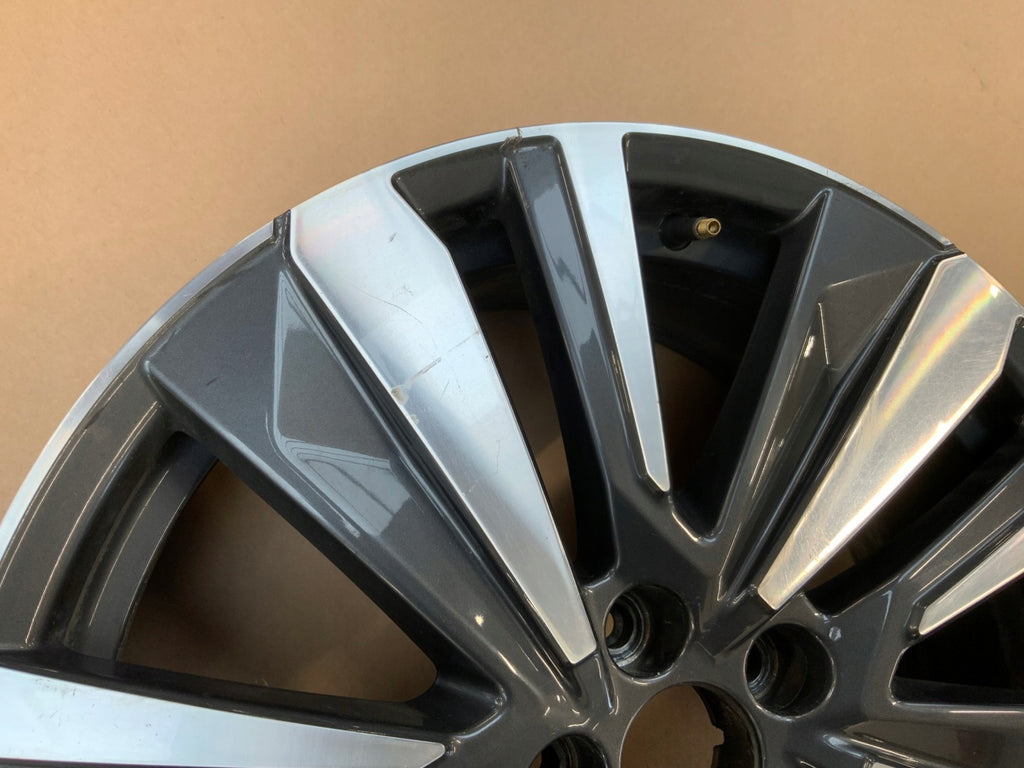 1x Alufelge 19 Zoll 7.0" 5x108 38ET Glanz Graphit 9809685477 Peugeot I Rim Wheel FEL5542120381vp