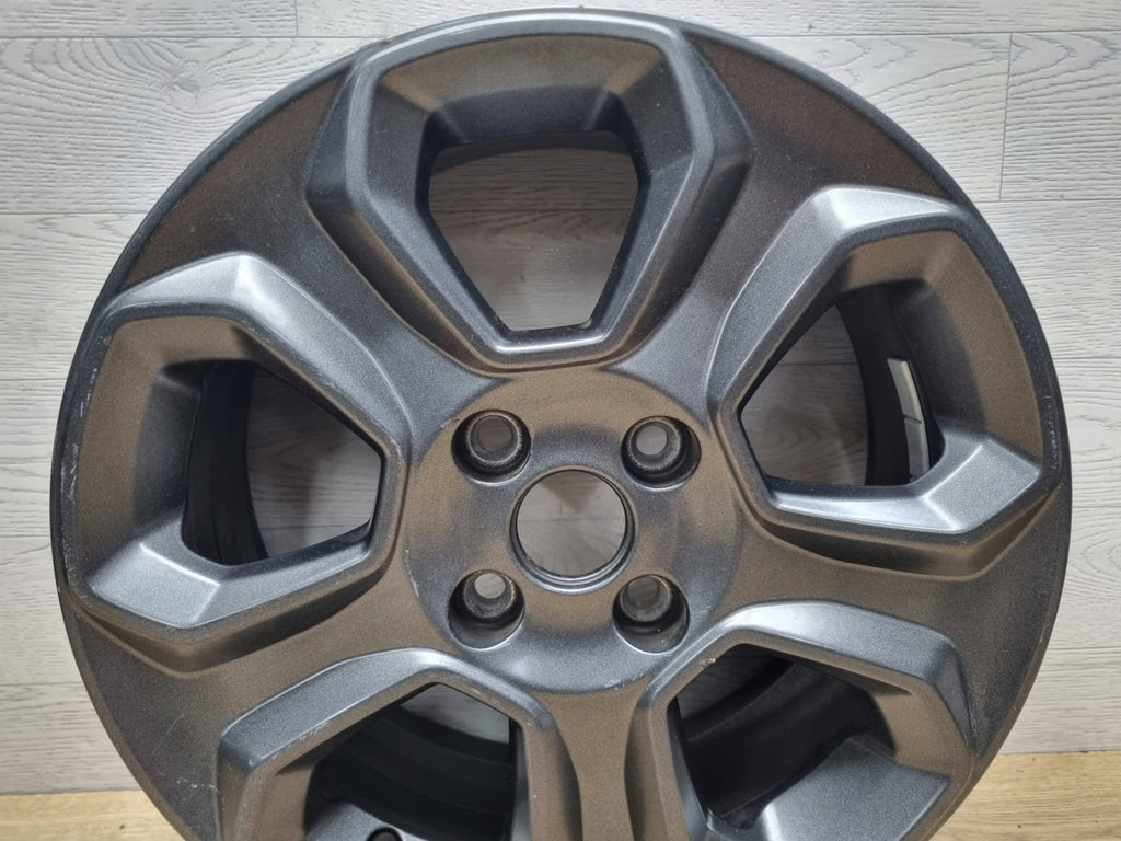 1x Alufelge 16 Zoll 6.5" 4x108 37 5ET Matt Grau GN15-B2B Ford Fiesta I Ecosport FEL2200650917gj