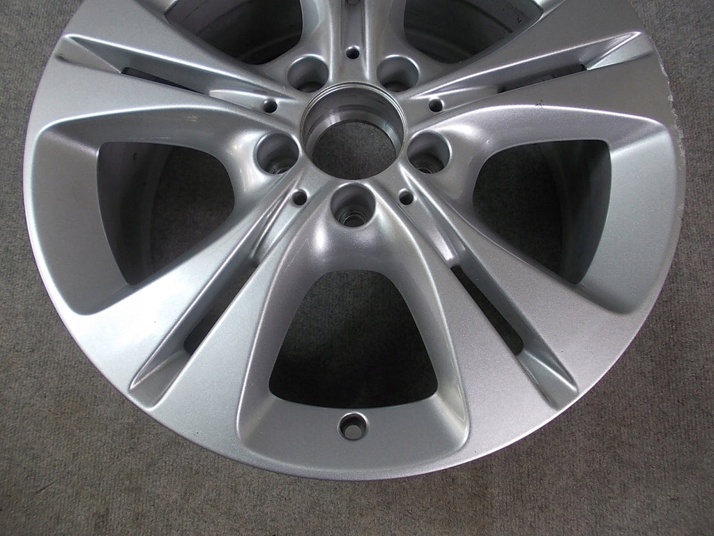 1x Alufelge 17 Zoll 7.0" 5x112 48,5ET Matt Silber A2054014300 Mercedes-Benz