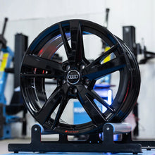 Laden Sie das Bild in den Galerie-Viewer, 4x Alufelge 18 Zoll 8.0" 5x112 46ET Glanz Schwarz 8Y0601025N Audi Rim Wheel FEL3855584565ij