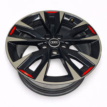 Load image into Gallery viewer, 1x Alufelge 18 Zoll 8.0&quot; 5x112 46ET Glanz Schwarz 8Y0071498 Audi A3 Mg Rim Wheel