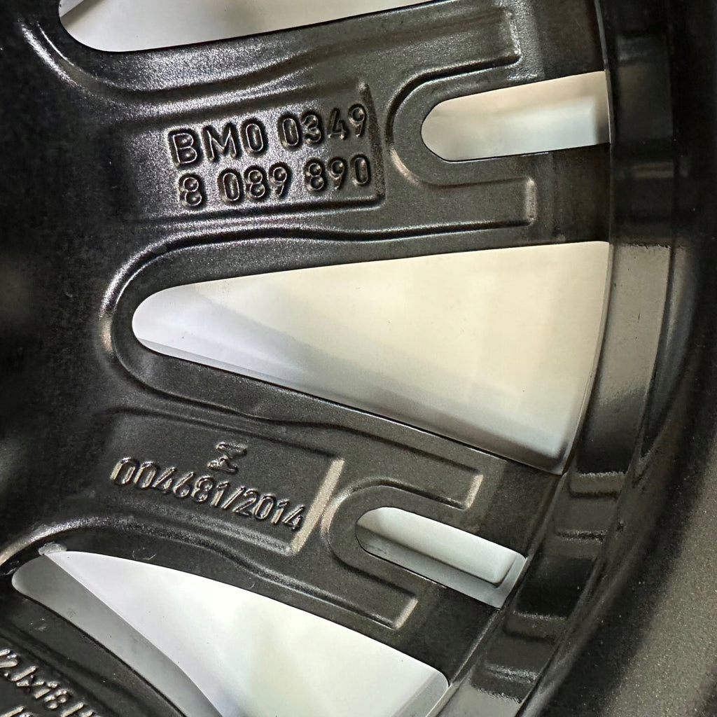 1x Alufelge 18 Zoll 7.5" 5x112 25ET Glanz Graphit 8089890 BMW 1 Mg Rim Wheel FEL8307912641ko