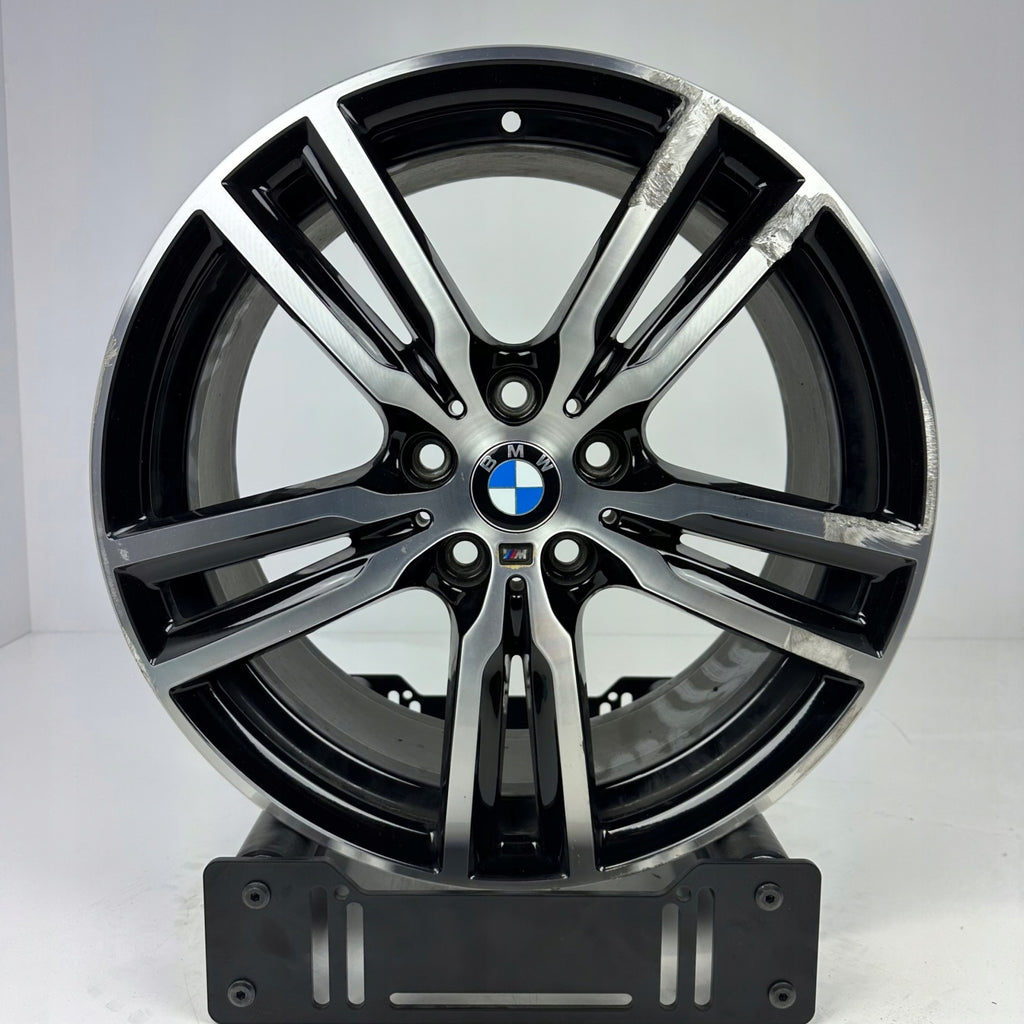 1x Alufelge 18 Zoll 8.0" 5x112 57ET BMW F45 F46 Rim Wheel FEL4850312423wn