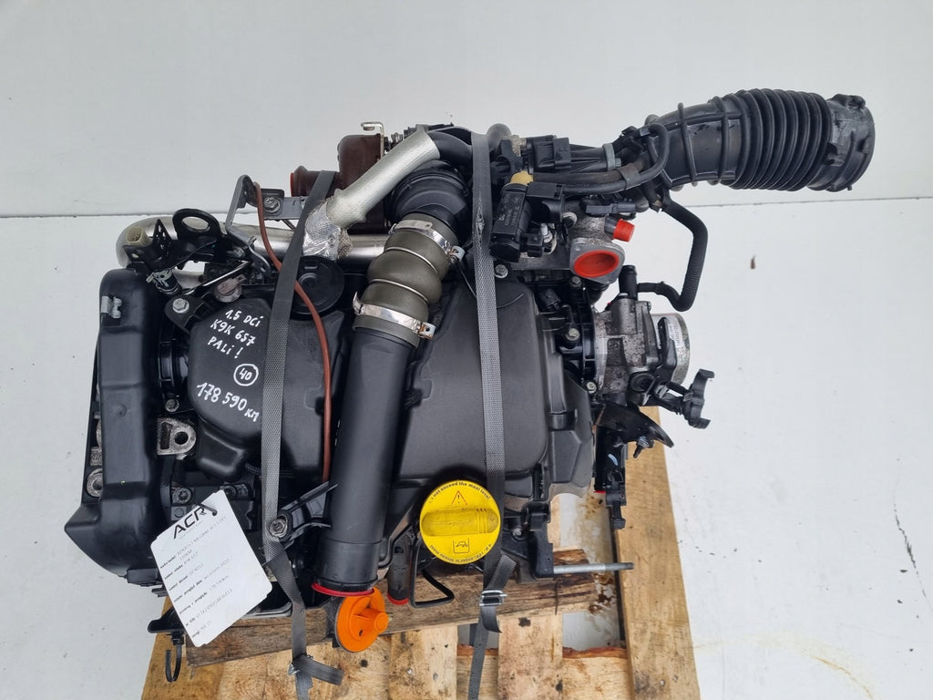 Motor Renault Fluence K9K657 1.5 DCI 110PS 81kW 178TKm 2009 Diesel Komplett