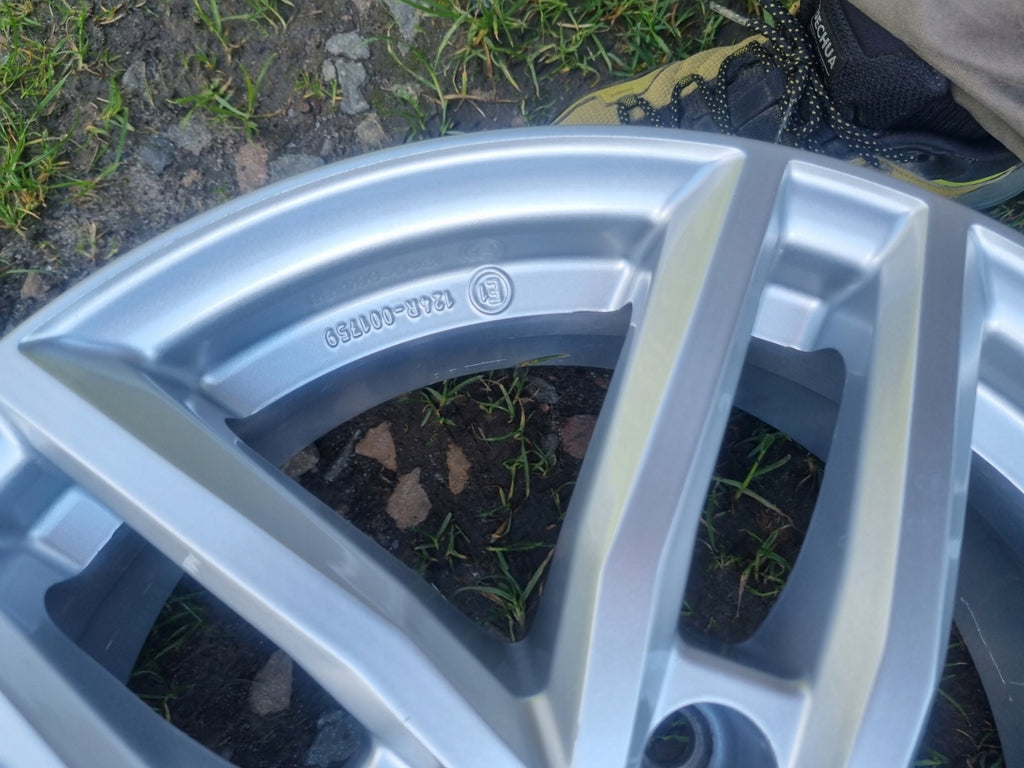 4x Alufelge 16 Zoll 6.5" 5x112 46ET Glanz KBA53206 VW Golf Rim Wheel FEL2849935704jq
