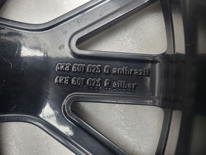 1x Alufelge 21 Zoll 8.5" 5x112 30ET Glanz Graphit 4K8601025Q Audi Mg Rim Wheel FEL8454800535ur