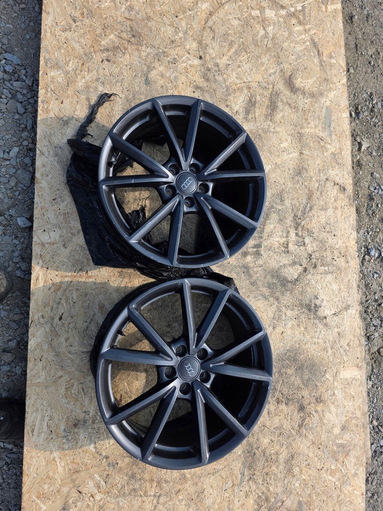 1x Alufelge 19 Zoll 8.0" 5x112 49ET Glanz Grau 8V0601025AT Audi Rim Wheel FEL2053973173nb