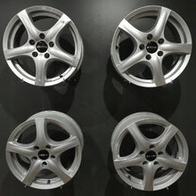 Laden Sie das Bild in den Galerie-Viewer, 4x Alufelge 16 Zoll 6.5" 5x112 50ET KBA45819-RO-EX Seat Altea Golf V Rim Wheel FEL6301991000kx