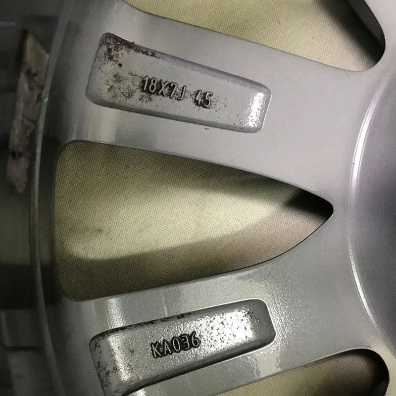 1x Alufelge 18 Zoll 7.0" 5x114.3 45ET 9965657080 Mazda Rim Wheel