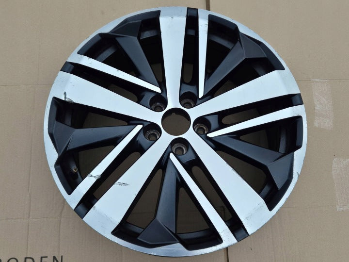 1x Alufelge 19 Zoll 7.5" 5x112 42ET Matt Grau 9820411177 Peugeot Ii Rim Wheel FEL3029077911cz