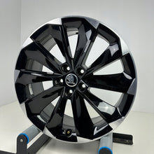 Load image into Gallery viewer, 1x Alufelge 19 Zoll 8.0" 5x112 44ET Glanz Schwarz 3V0601025S Skoda Superb I FEL6241158897gi