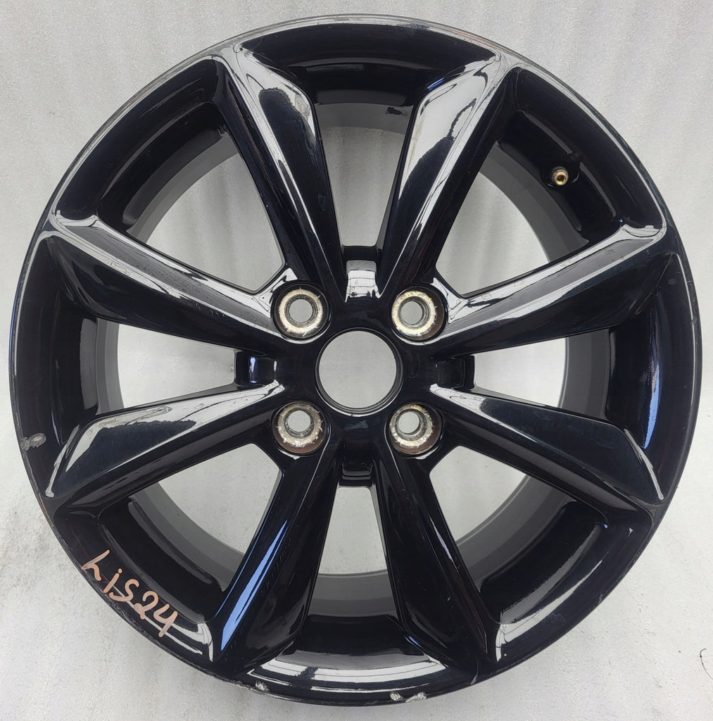 1x Alufelge 16 Zoll 6.5" 4x108 47 5ET Glanz Schwarz H1BJ-1007-G1A Ford Fiesta I FEL8813339626aj