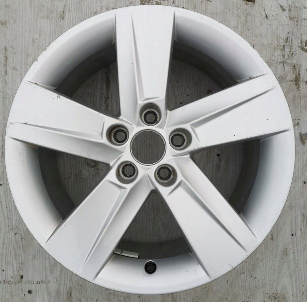 1x Alufelge 16 Zoll 7.0" 5x100 46ET Glanz Silber 6V0601025 Skoda Fabia I FEL1472002997jk