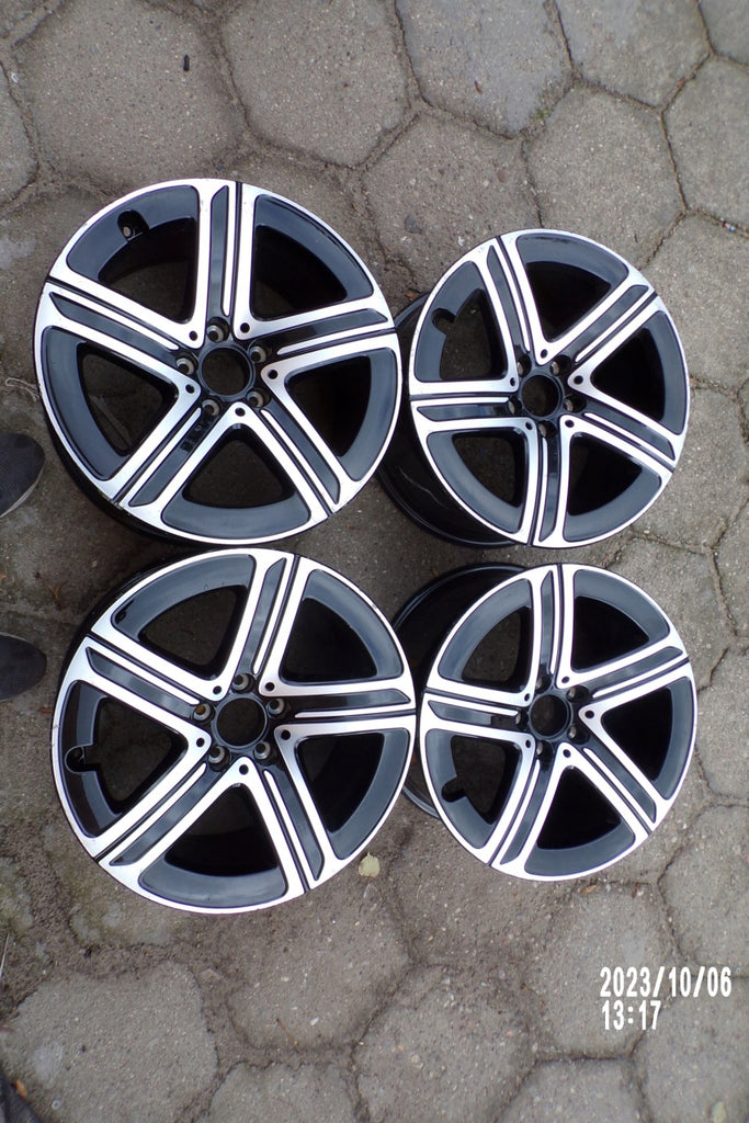 4x Alufelge 18 Zoll 9.0" 5x112 30ET Glanz Schwarz A2544015500 Mercedes-Benz Glc FEL9943376661bd