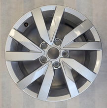 Laden Sie das Bild in den Galerie-Viewer, 4x Alufelge 16 Zoll 6.5" 5x112 41ET Matt Silber 3G0601025BJ VW Passat B8 FEL7730664724zj