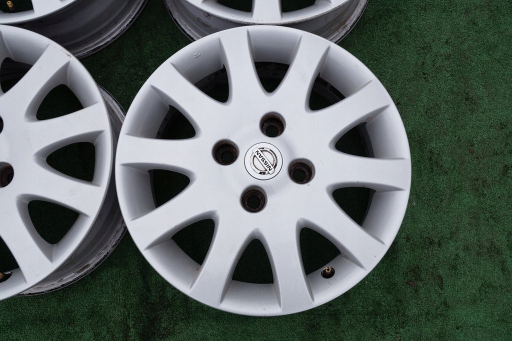 4x Alufelge 16 Zoll 6.0" 4x114.3 45ET Silber Nissan Primera P11 Almera I N16 FEL6969135206gr
