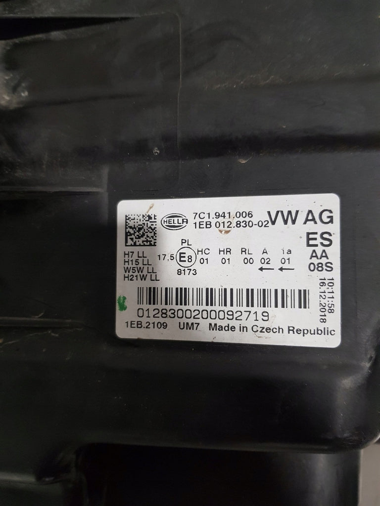 Frontscheinwerfer VW Crafter 7C1941006 Rechts Scheinwerfer Headlight SCH9369903309pc