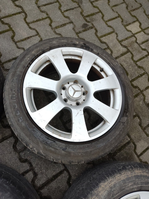 4x Alufelge 17 Zoll 8.0" 5x112 43ET A2214010202 Mercedes-Benz W221 Rim Wheel FEL8145812595kn