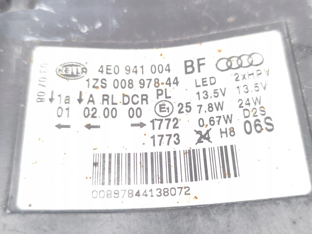 Frontscheinwerfer Audi Saloon 4E0941004BF Rechts Scheinwerfer Headlight SCH6755828856rx