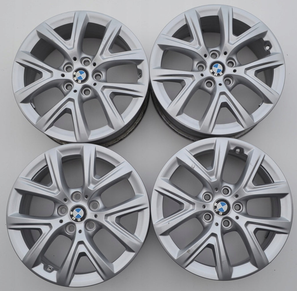 4x Alufelge 17 Zoll 6.0" 5x112 47ET Glanz Silber 6884815 BMW F44 F45 F46 FEL5827663409xe